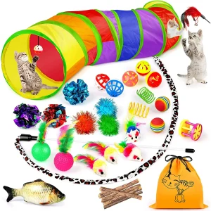 32 PCS Cat Toys Kitten Toys