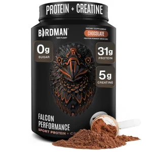 BIRDMAN Falcon Performance Vegan Protein Powder with Creatine