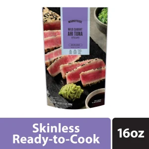 Marketside Frozen Raw Ahi Tuna Steaks