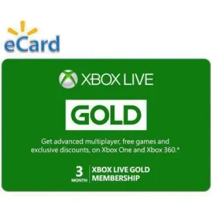 Xbox Live 3 Month Gold Membership - [Digital]